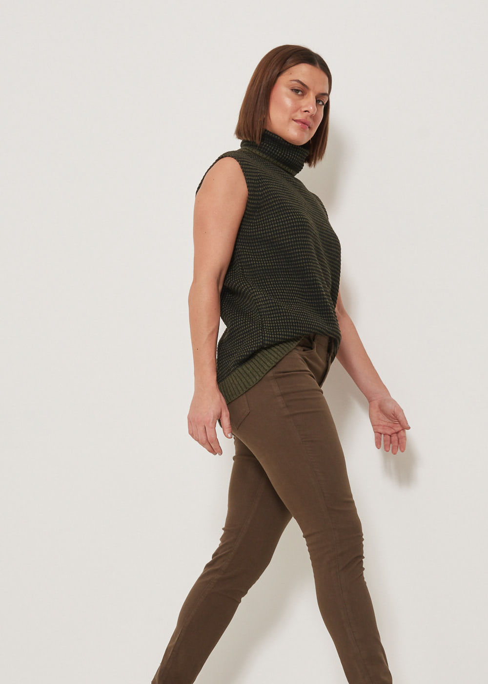 12.70.3302MSG CALÇA SKINNY SARJA