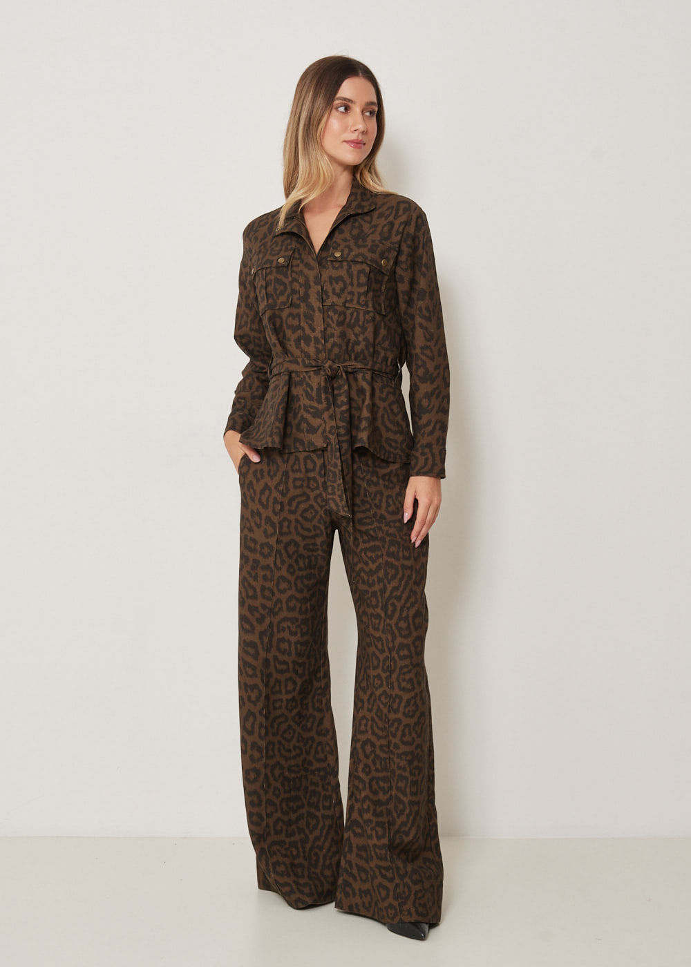 52.23.3305EST CALÇA PANTALONA ESTAMPA WILD SKIN