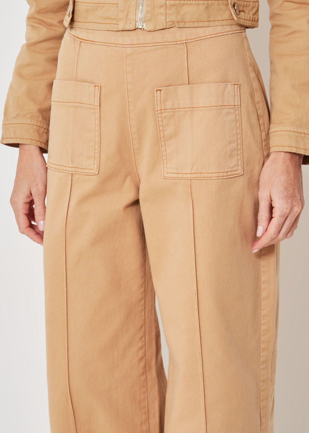 12.75.3302CAM CALÇA DE SARJA PALAZZO