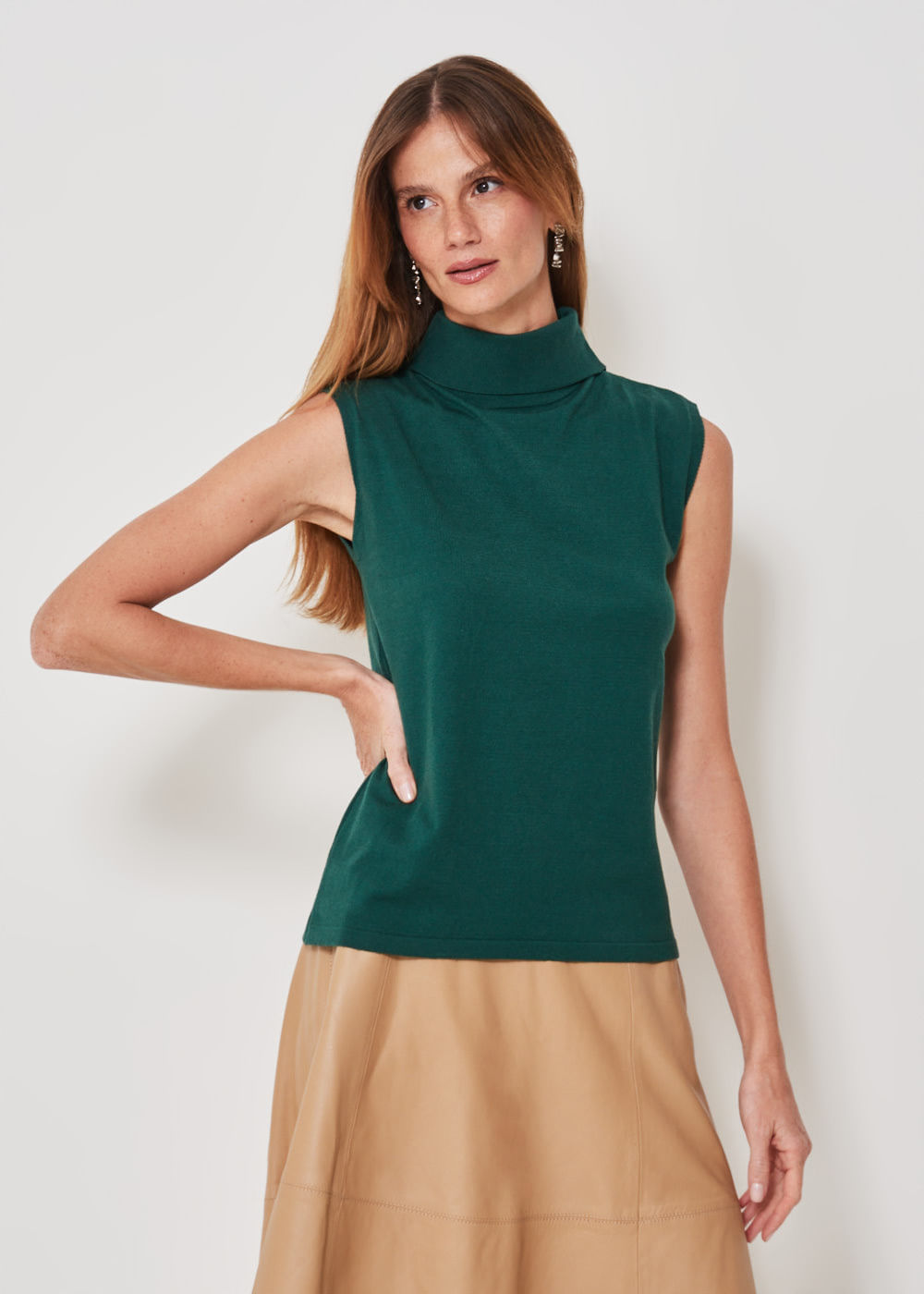 48.40.3309FLO REGATA TRICOT GOLA ALTA