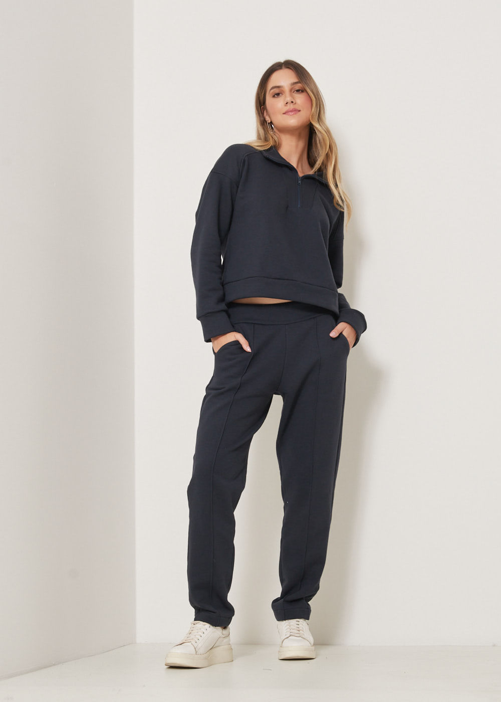 62.30.3309MAR CALÇA DE MOLETOM COM BOLSOS
