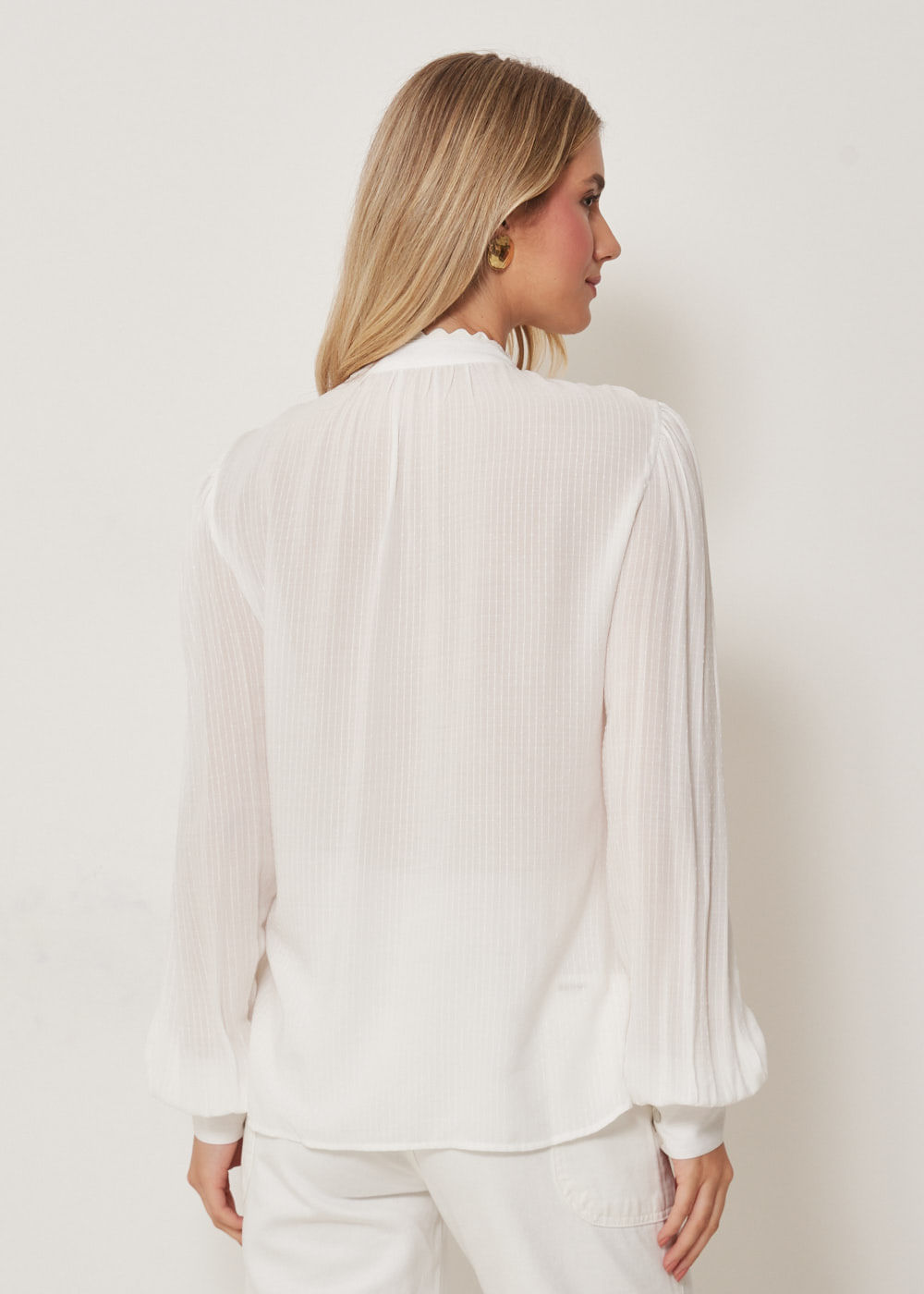 56.40.3306OFW BLUSA MANGA LONGA DETALHE SIANINHA