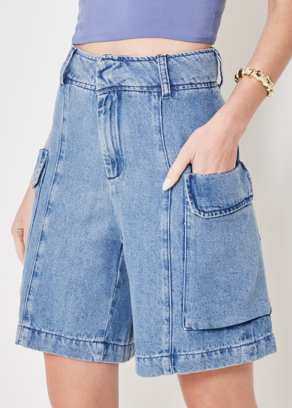 12.50.3401DES BERMUDA JEANS CARGO