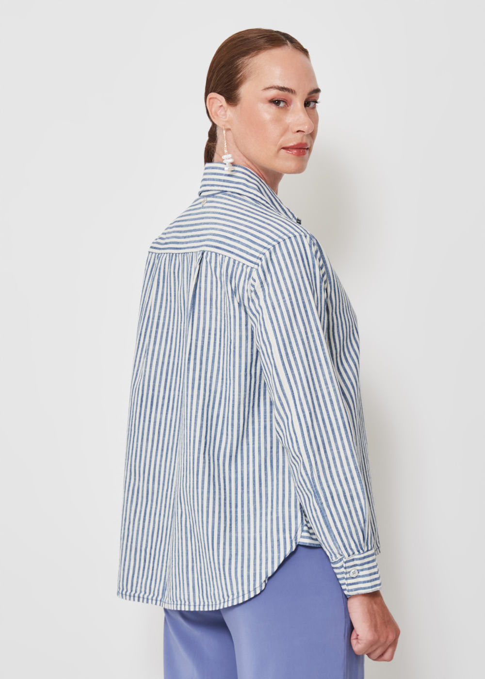 15.10.3404LIS CAMISA SARJA LISTRADA