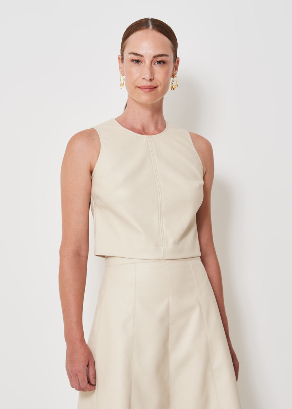 38.40.3403ARE REGATA DECOTE REDONDO COURO SINTÉTICO