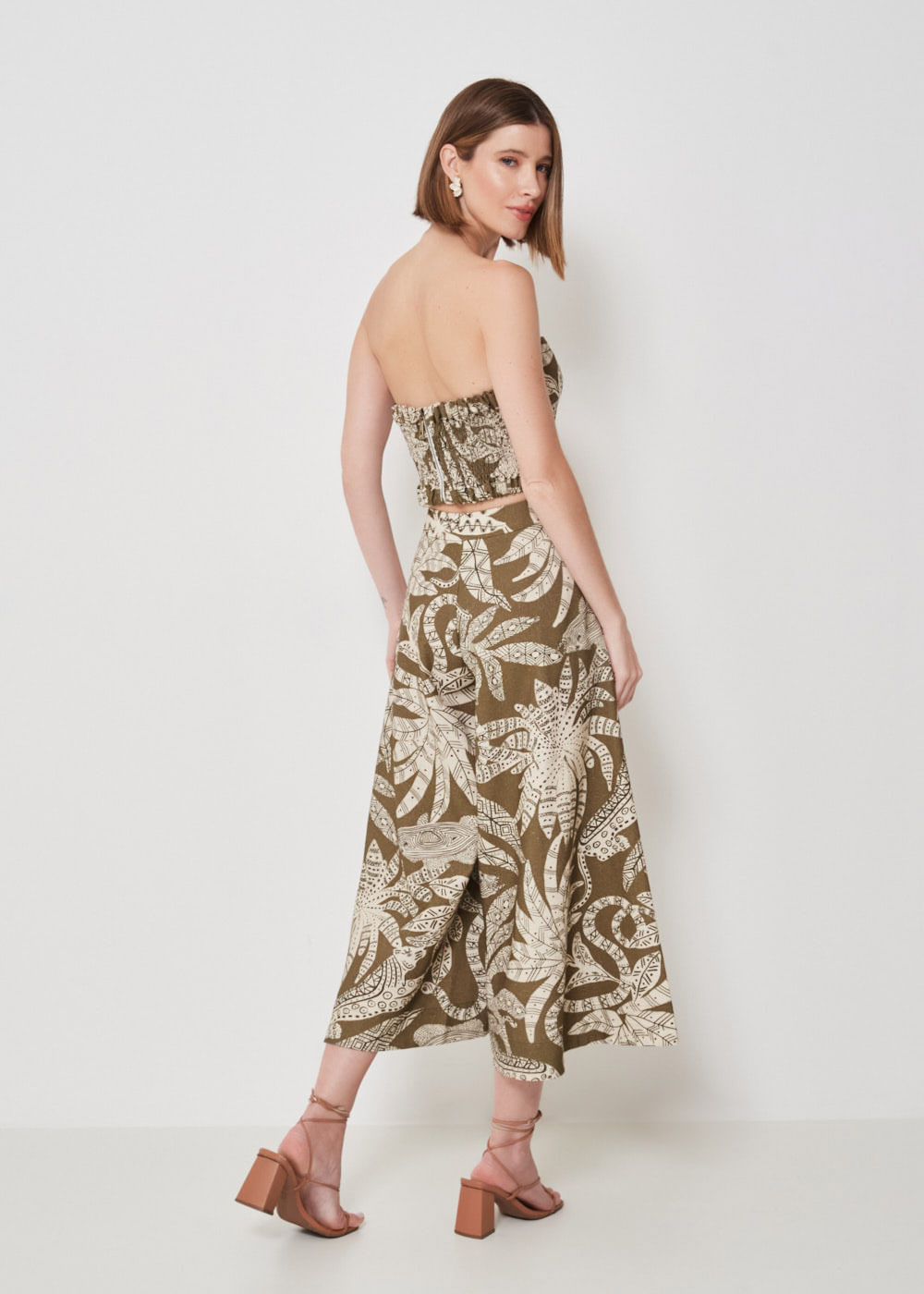 52.23.3412EST CALÇA PANTACOURT ESTAMPA COQUEIRO TRIBAL
