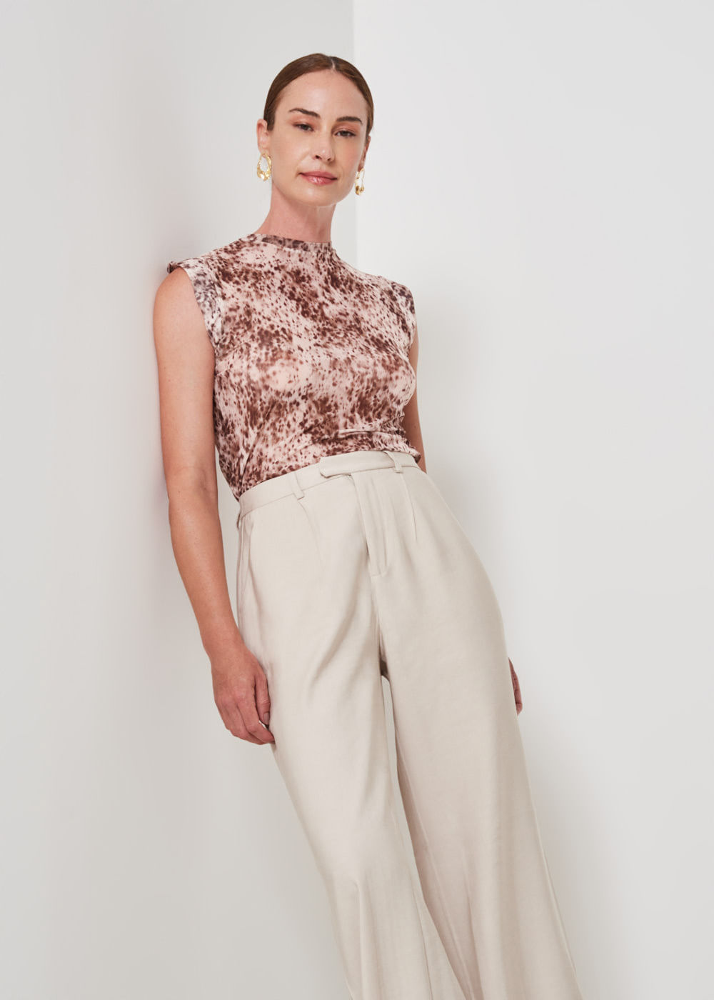 22.23.3406ARE CALÇA PANTALONA ALFAIATARIA FECHAMENTO INVISÍVEL