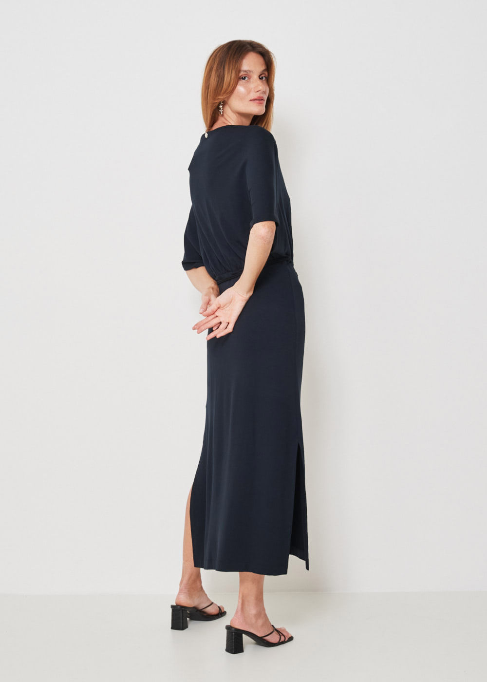 63.12.3401PTO VESTIDO MIDI MALHA COM CINTO