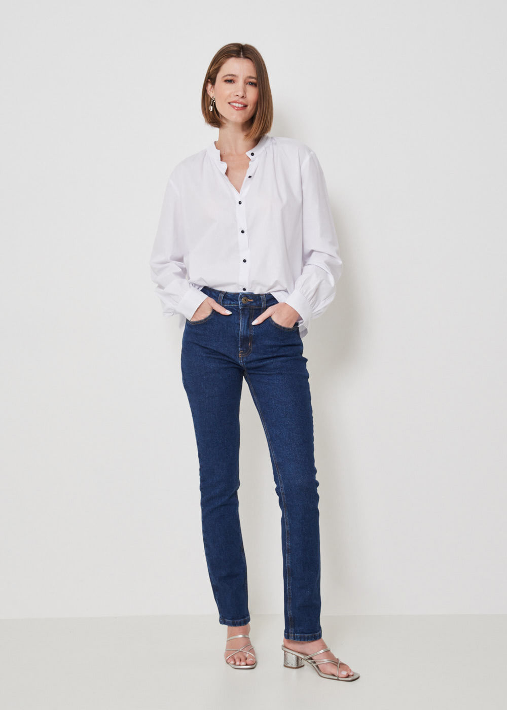 12.20.3402DES CALÇA JEANS SKINNY PESPONTO