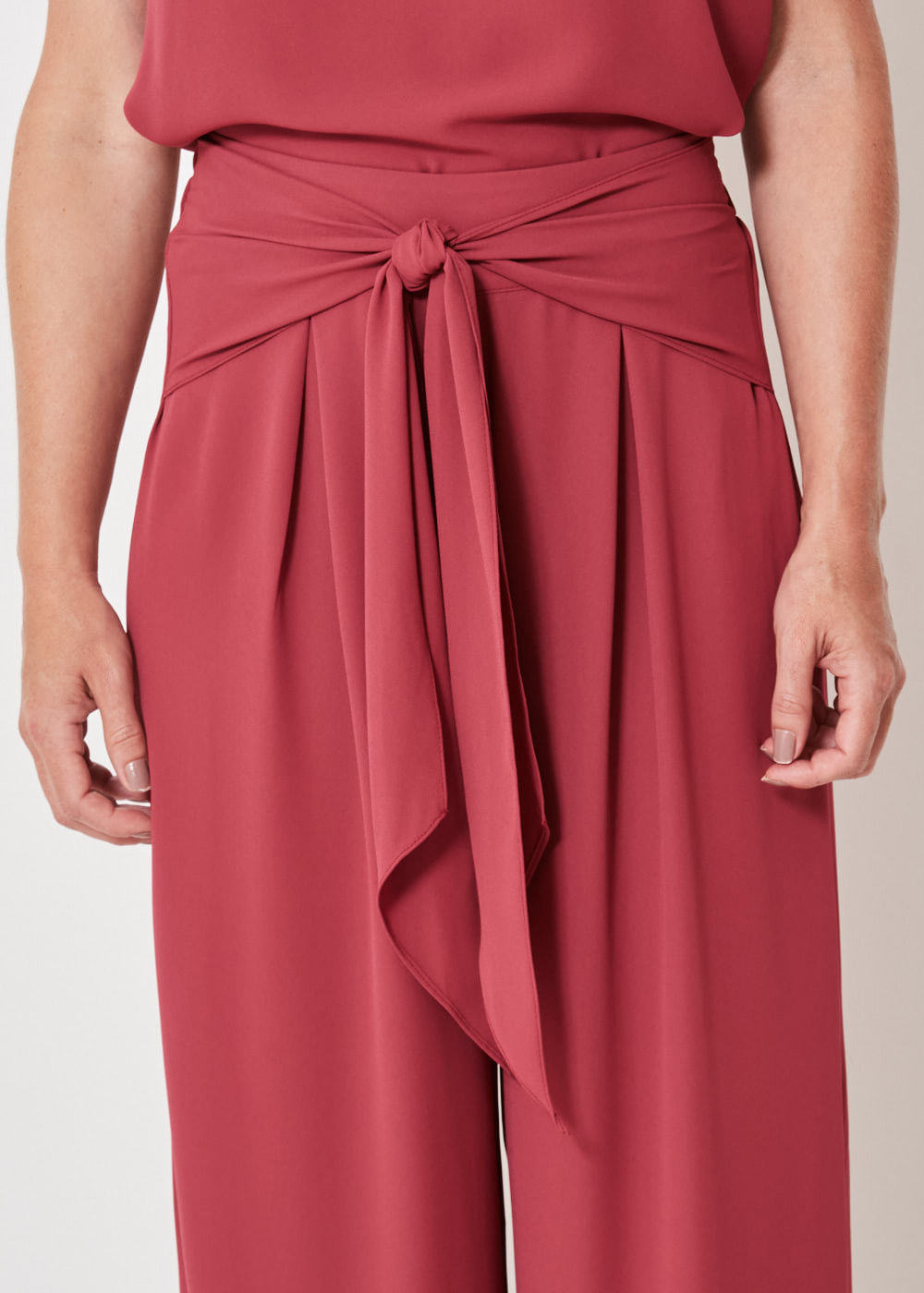 52.10.3410VIN CALÇA PANTALONA CHIFFON FAIXA