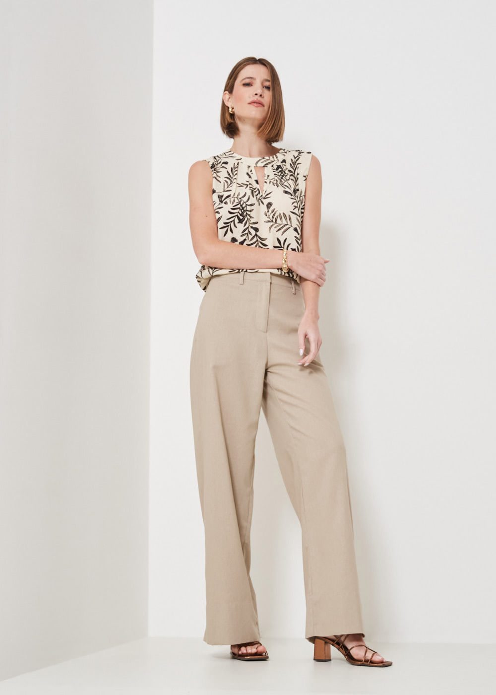 52.10.3418CML CALÇA PANTALONA DE LINHO