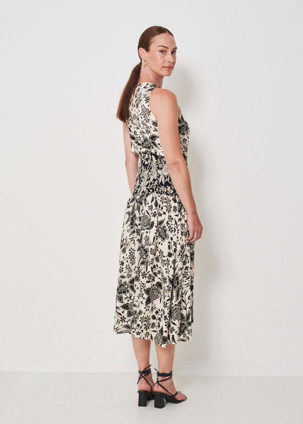 54.21.3403EST SAIA MIDI COMPOSE ESTAMPA FLORAL LEAVES