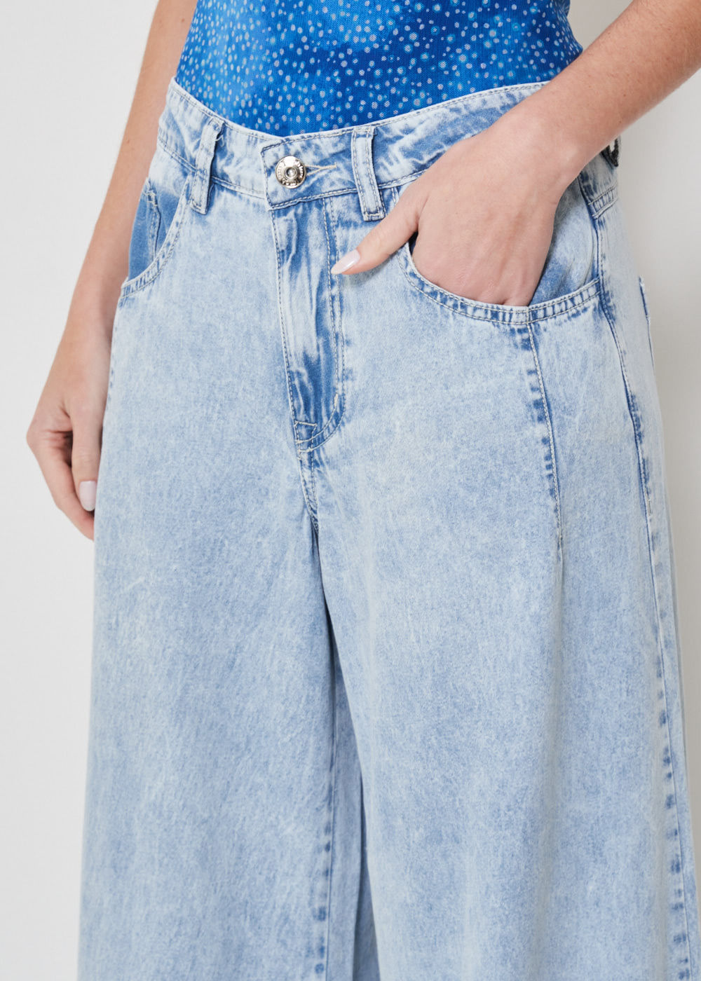 12.25.3406DEL CALÇA JEANS PANTALONA PENCE NO BOLSO