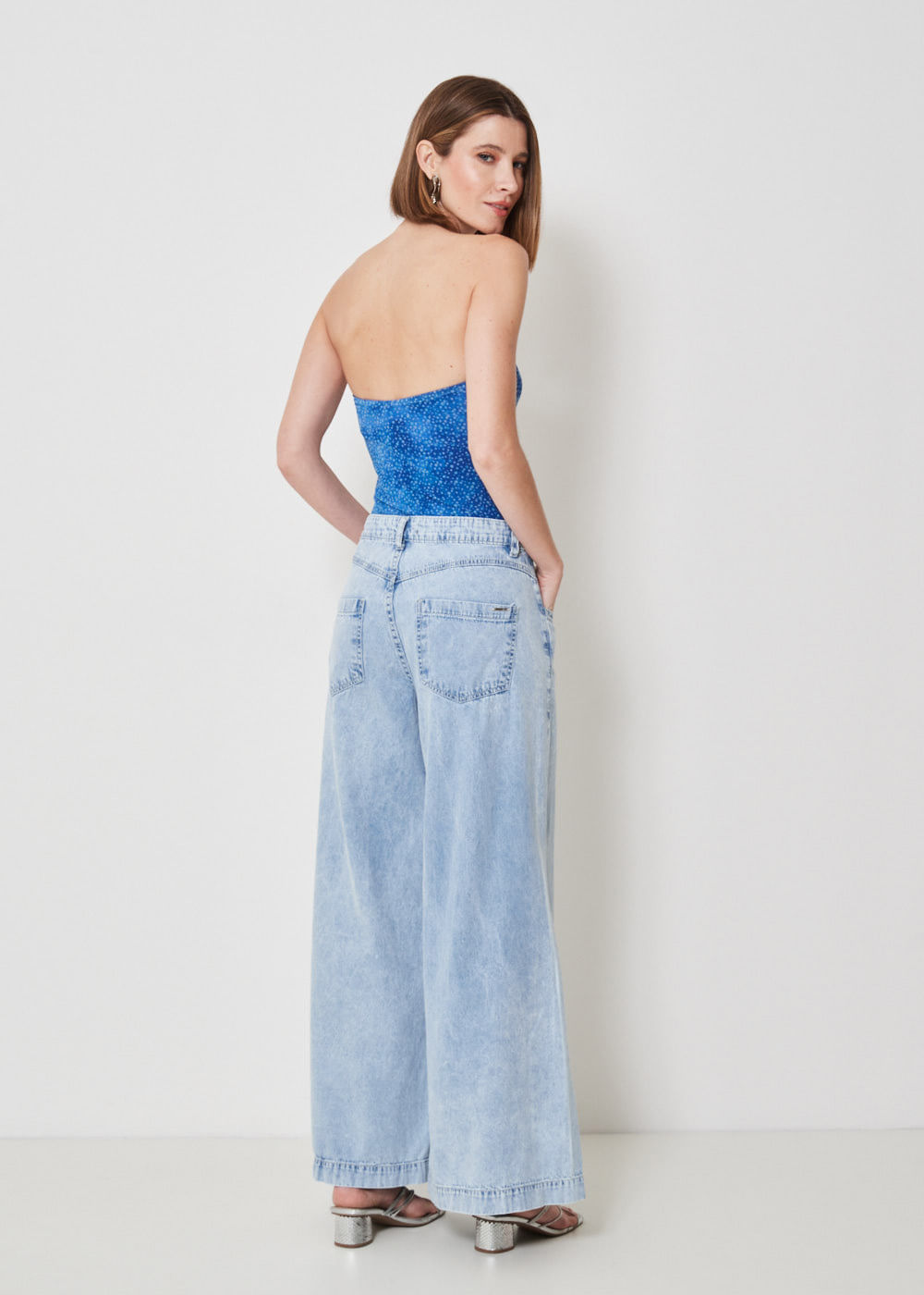 12.25.3406DEL CALÇA JEANS PANTALONA PENCE NO BOLSO