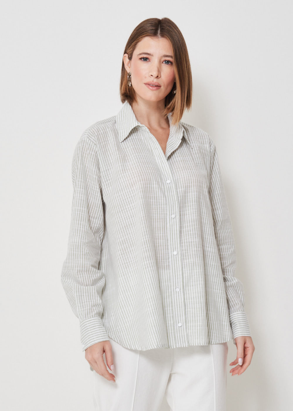 55.40.3405LIS CAMISA OVER SIZE LISTRADA