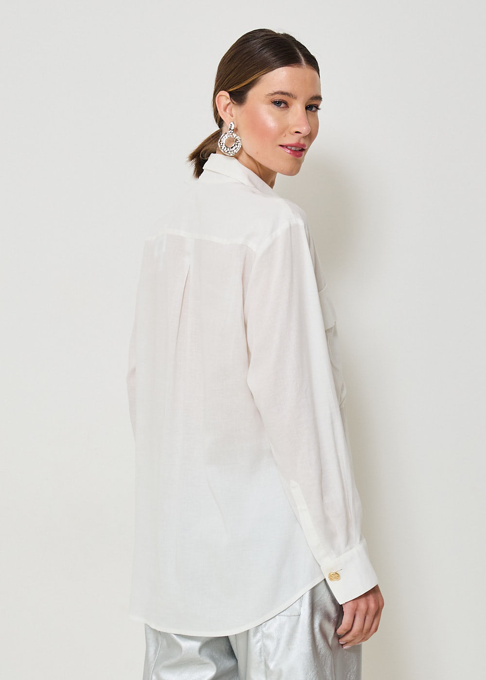 25.40.3403OFW CAMISA M/L COM BOLSOS - HIGHLINE