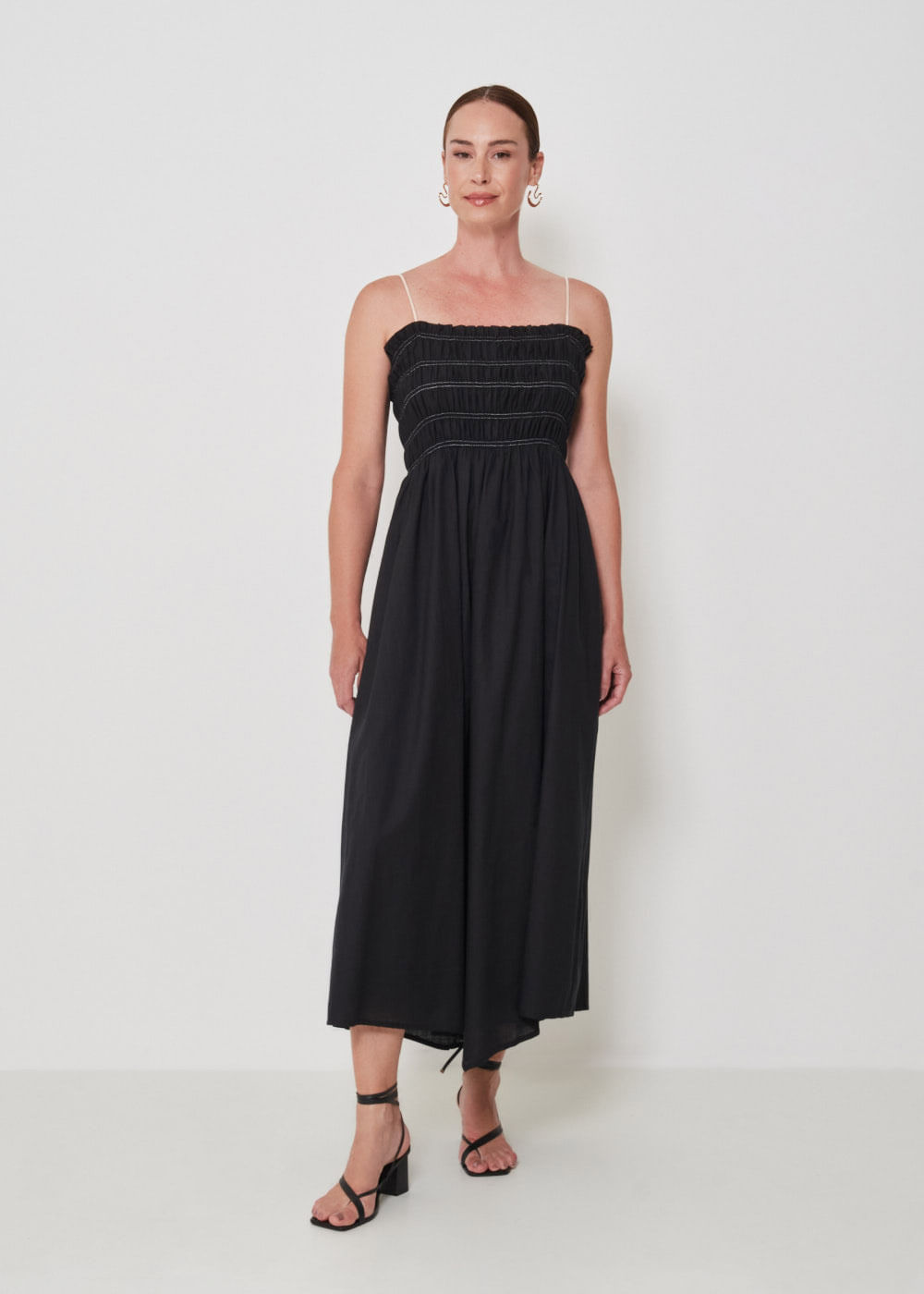 53.00.3401PTO VESTIDO MIDI COM LASTEX