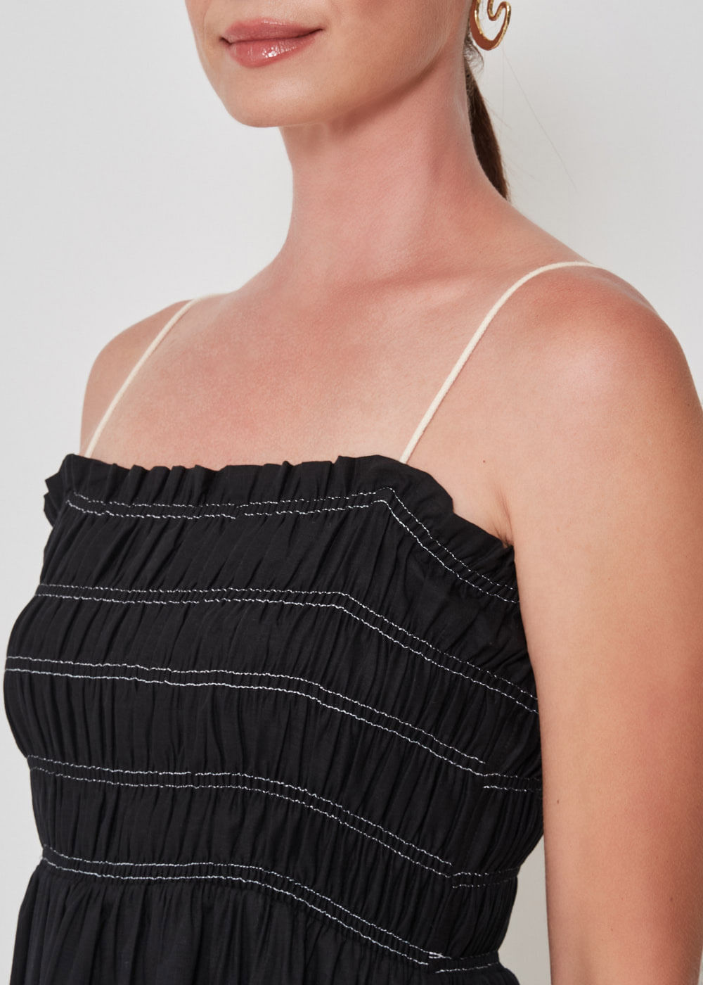 53.00.3401PTO VESTIDO MIDI COM LASTEX