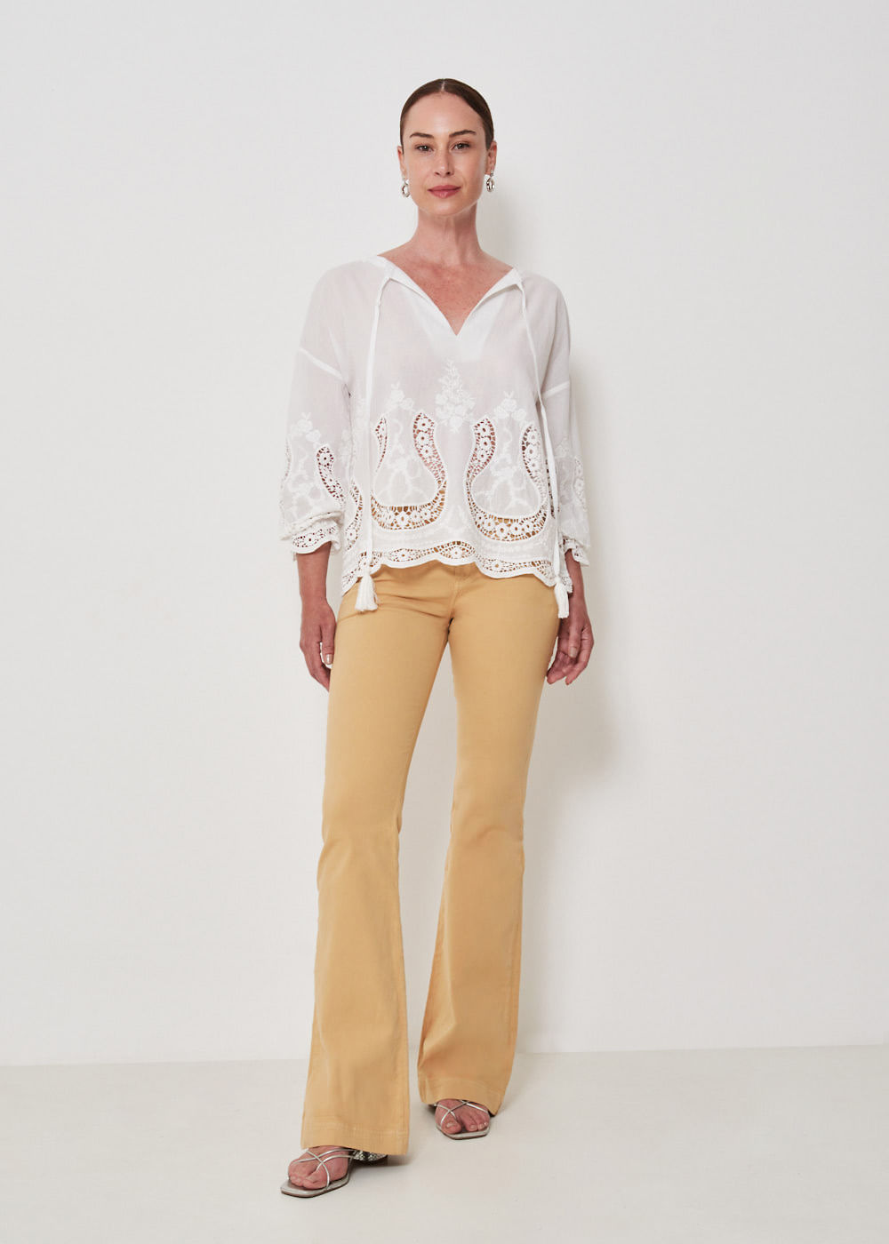 12.72.3401CML CALÇA SARJA FLARE