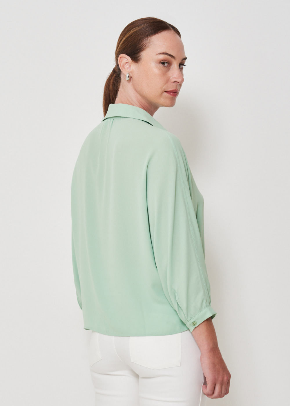 56.40.3408PST BLUSA CHIFFON DECOTE V