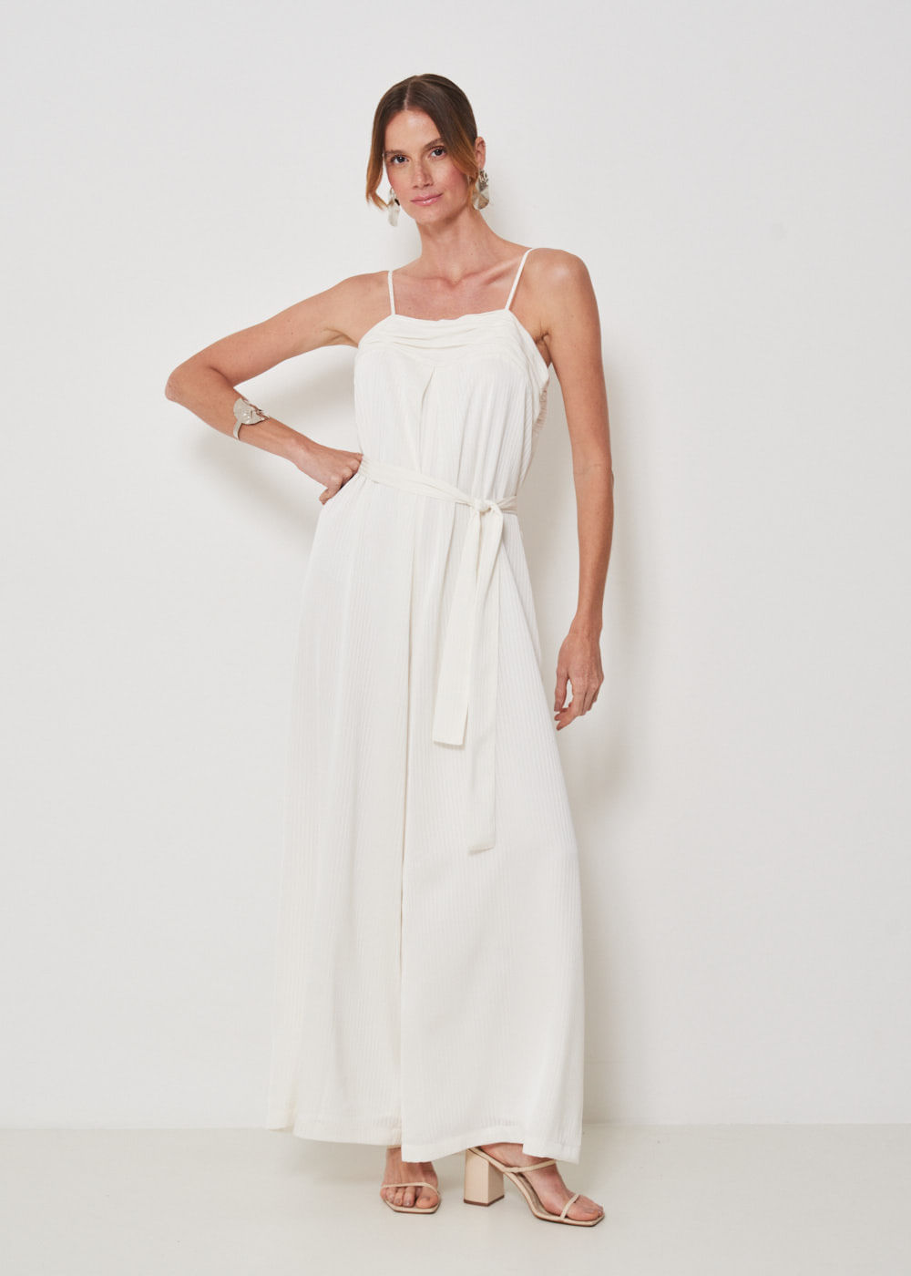 53.80.3406OFW MACACÃO DECOTE DRAPEADO - HIGHLINE