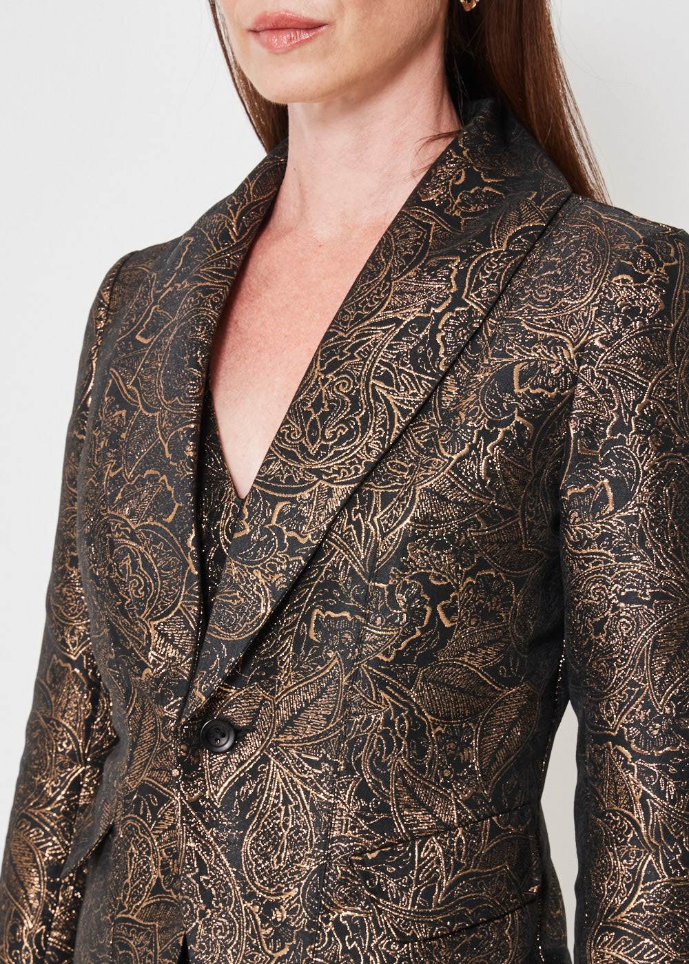 21.30.3403PTO BLAZER JACQUARD METALIZADO HIGHLINE- CANCELADO