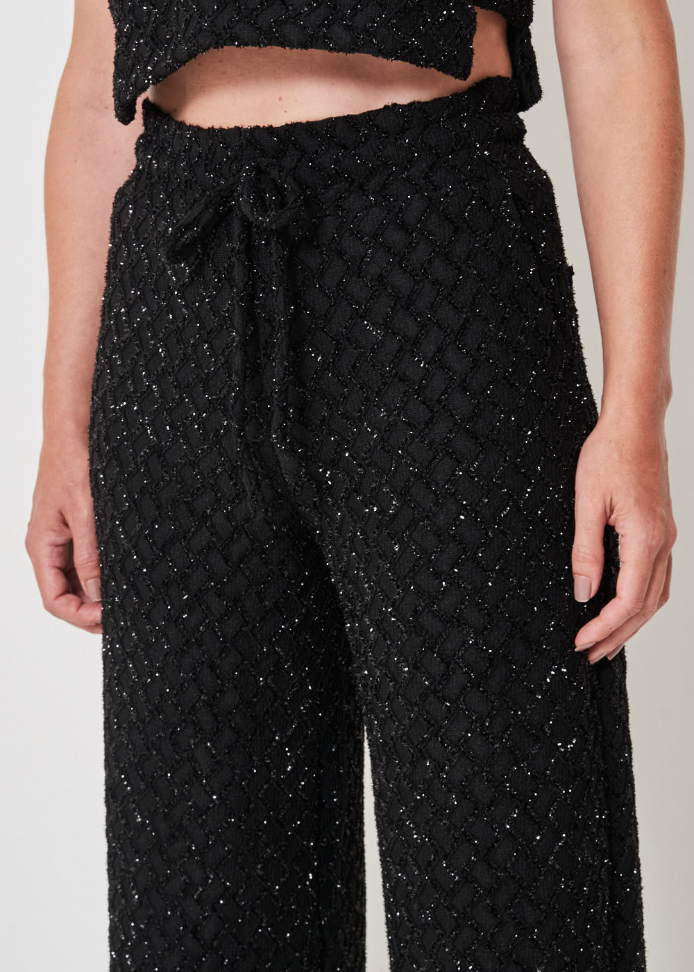 62.30.3406PTO CALÇA PANTALONA DE MALHA GLAM
