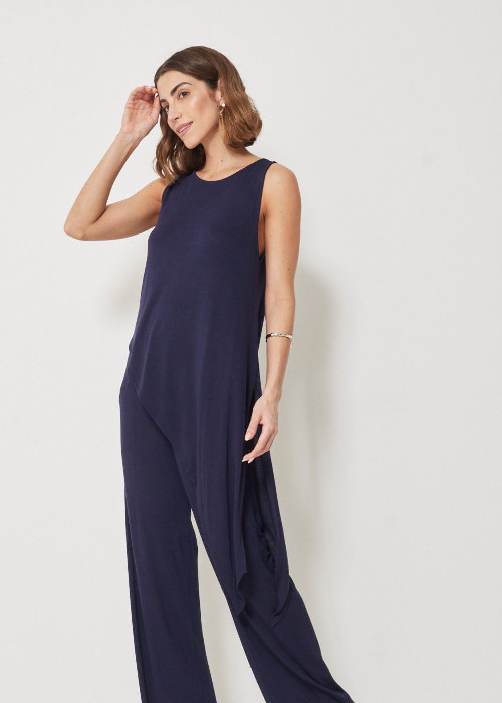62.30.3414MAR CALÇA PANTALONA MALHA  RECORTES