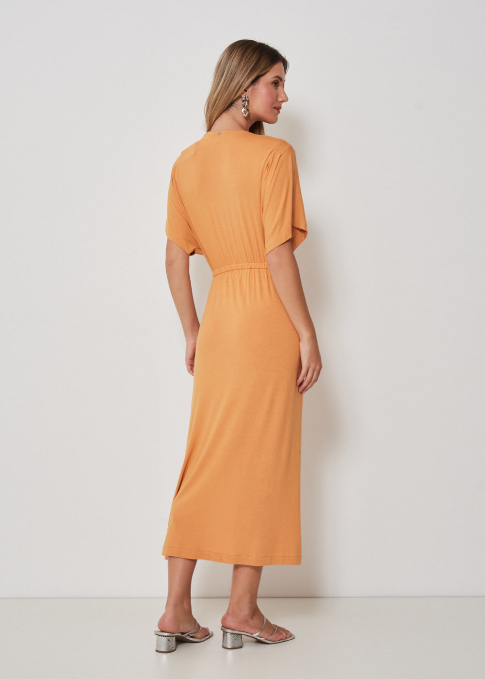 63.12.3402AÇA VESTIDO MIDI MALHA TRANSPASSADO