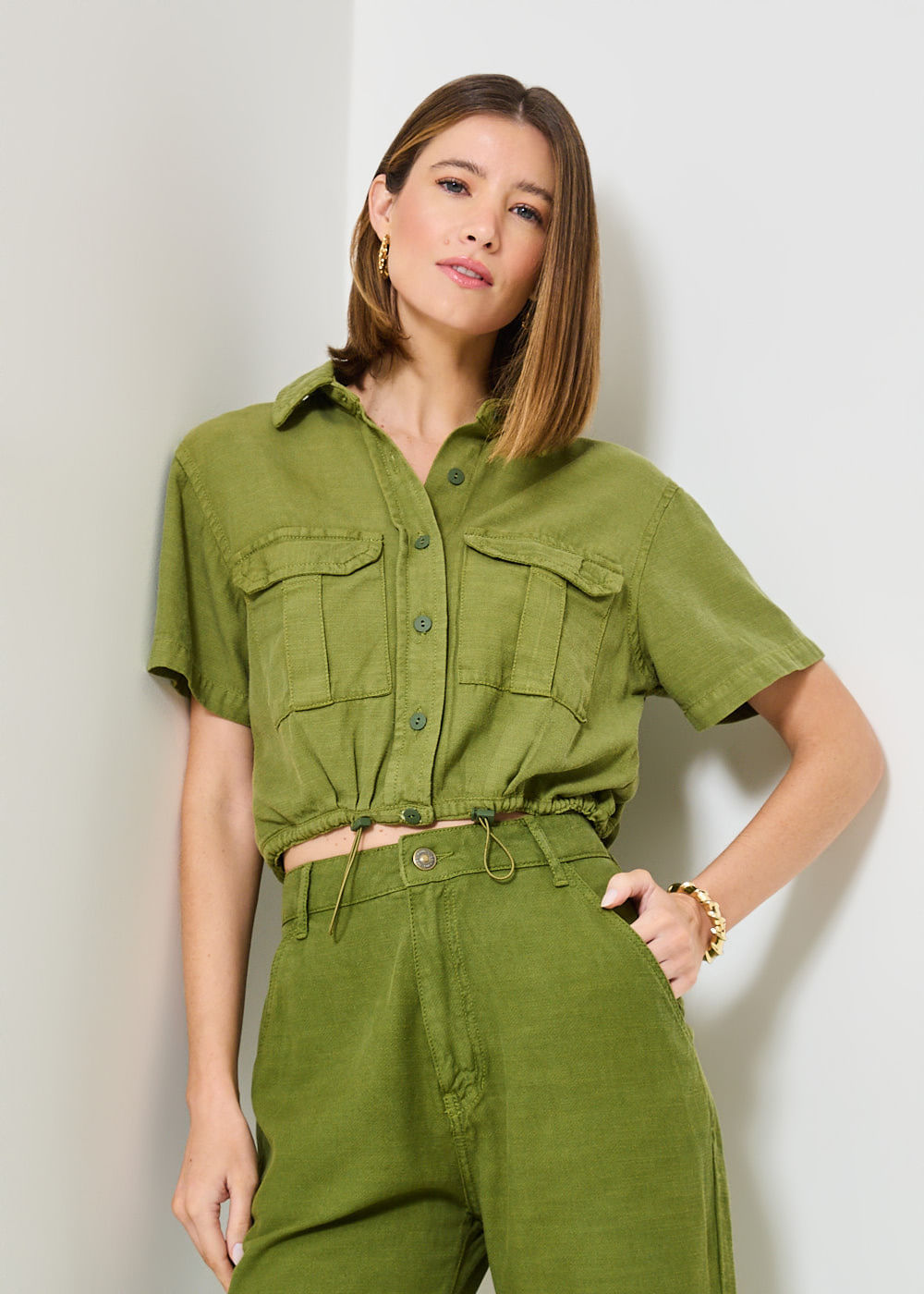 15.10.3401MIL CAMISA CROPPED M/C DE SARJA