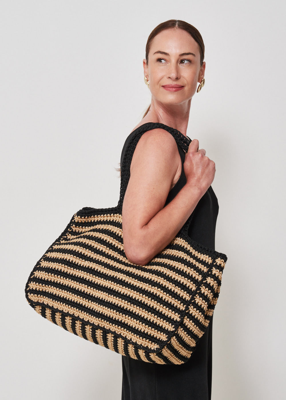 76.00.3402LIS BOLSA CROCHÊ LISTRAS