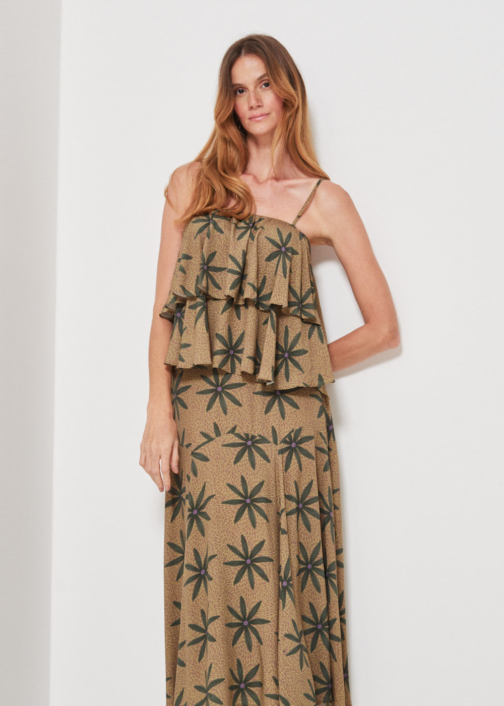 54.21.3413EST SAIA COM RECORTE ESTAMPA SUMMER FLOWERS
