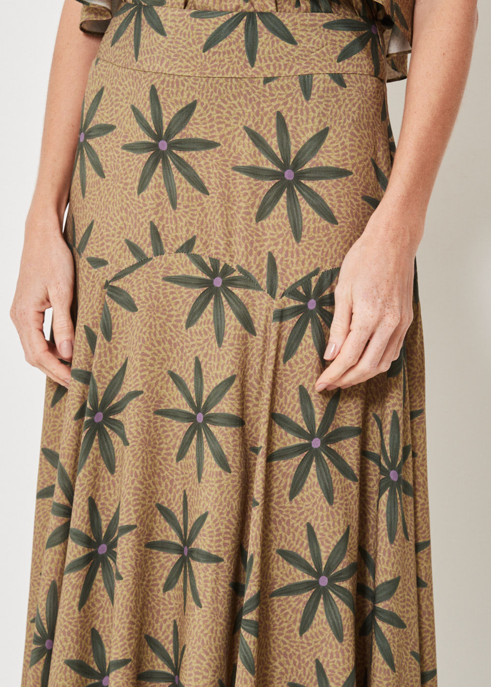 54.21.3413EST SAIA COM RECORTE ESTAMPA SUMMER FLOWERS