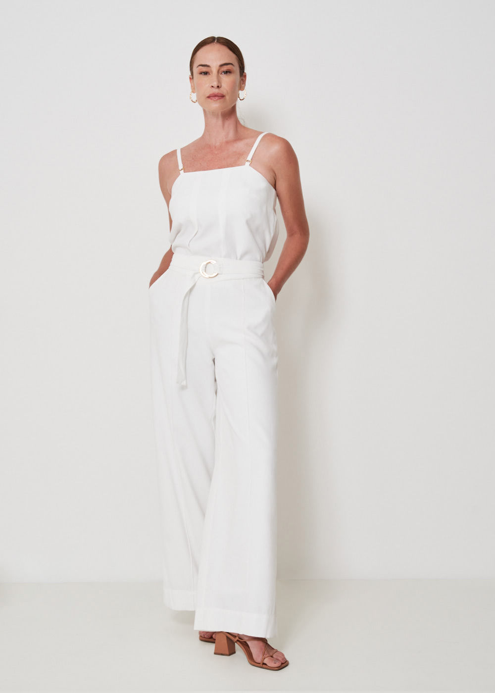 52.10.3413OFW CALÇA PANTALONA FAIXA AMARRAÇÃO - HIGHLINE