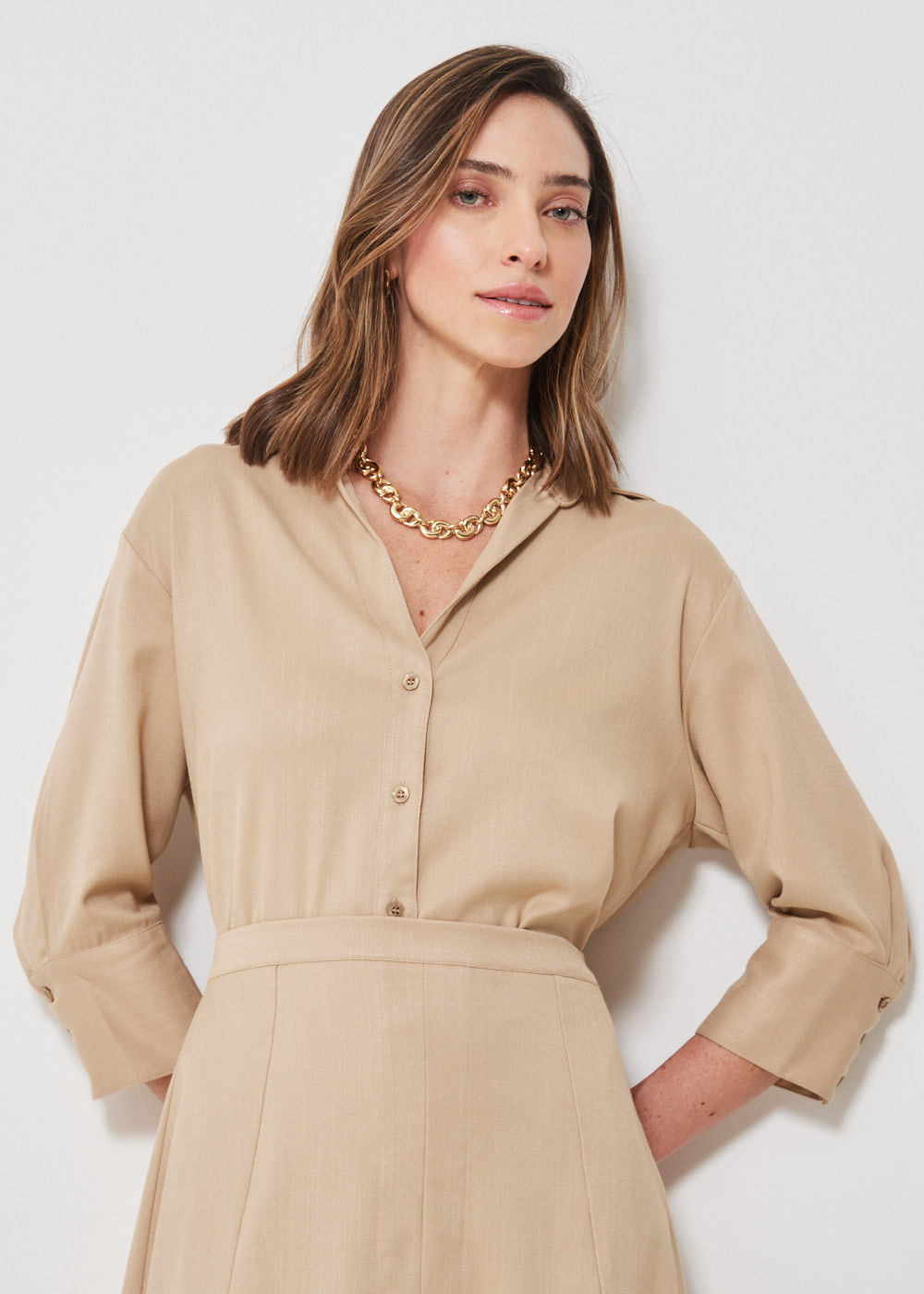 55.40.3414CML CAMISA OVERSIZED MG 7/8