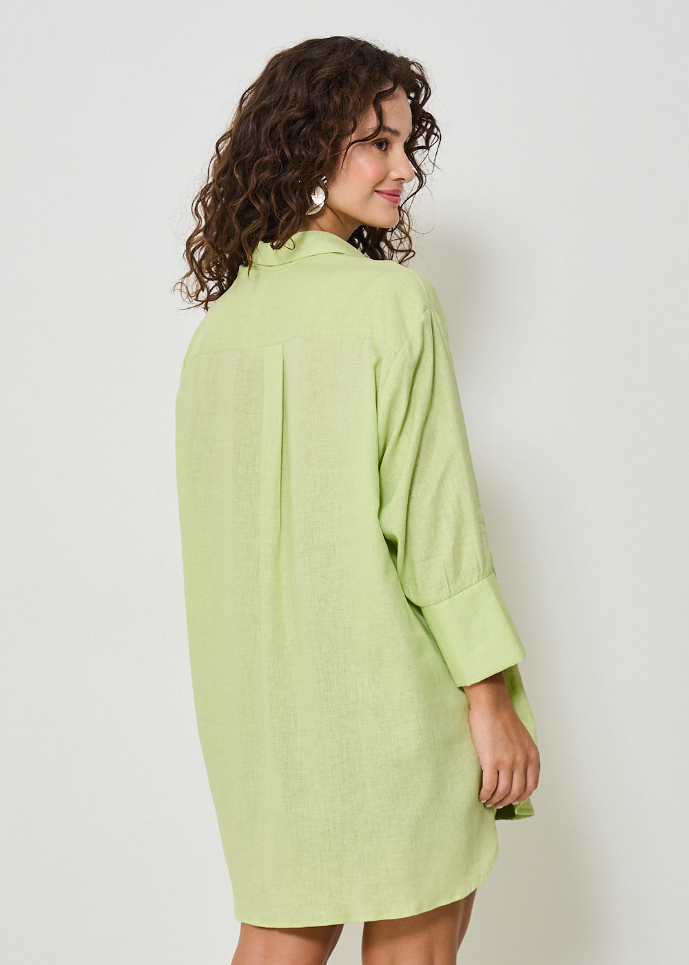 55.40.3418ABA CAMISA MANGA 7/8 OVERSIZED