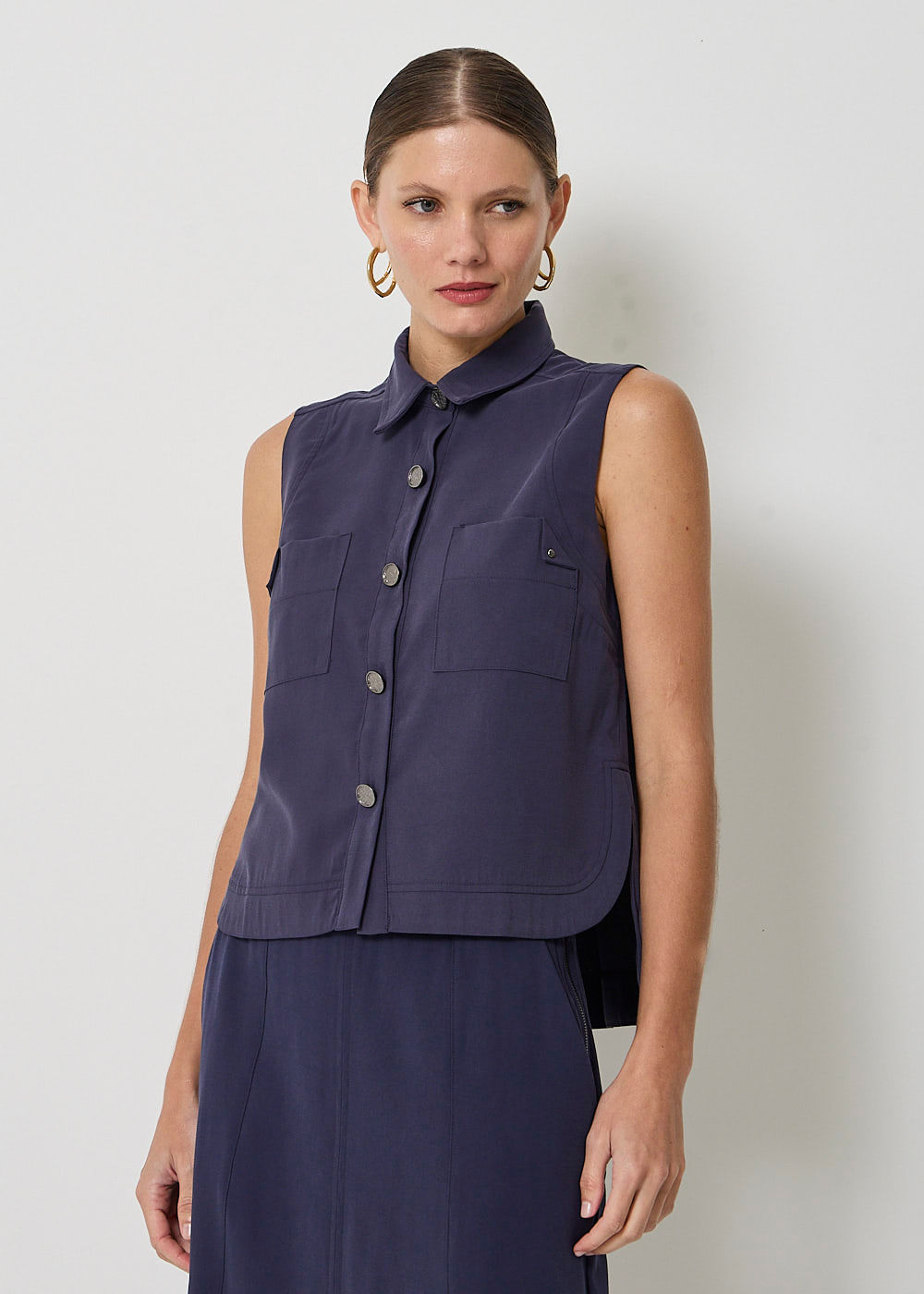 57.40.3409ALM CAMISA RETA CAVADA-HIGHLINE