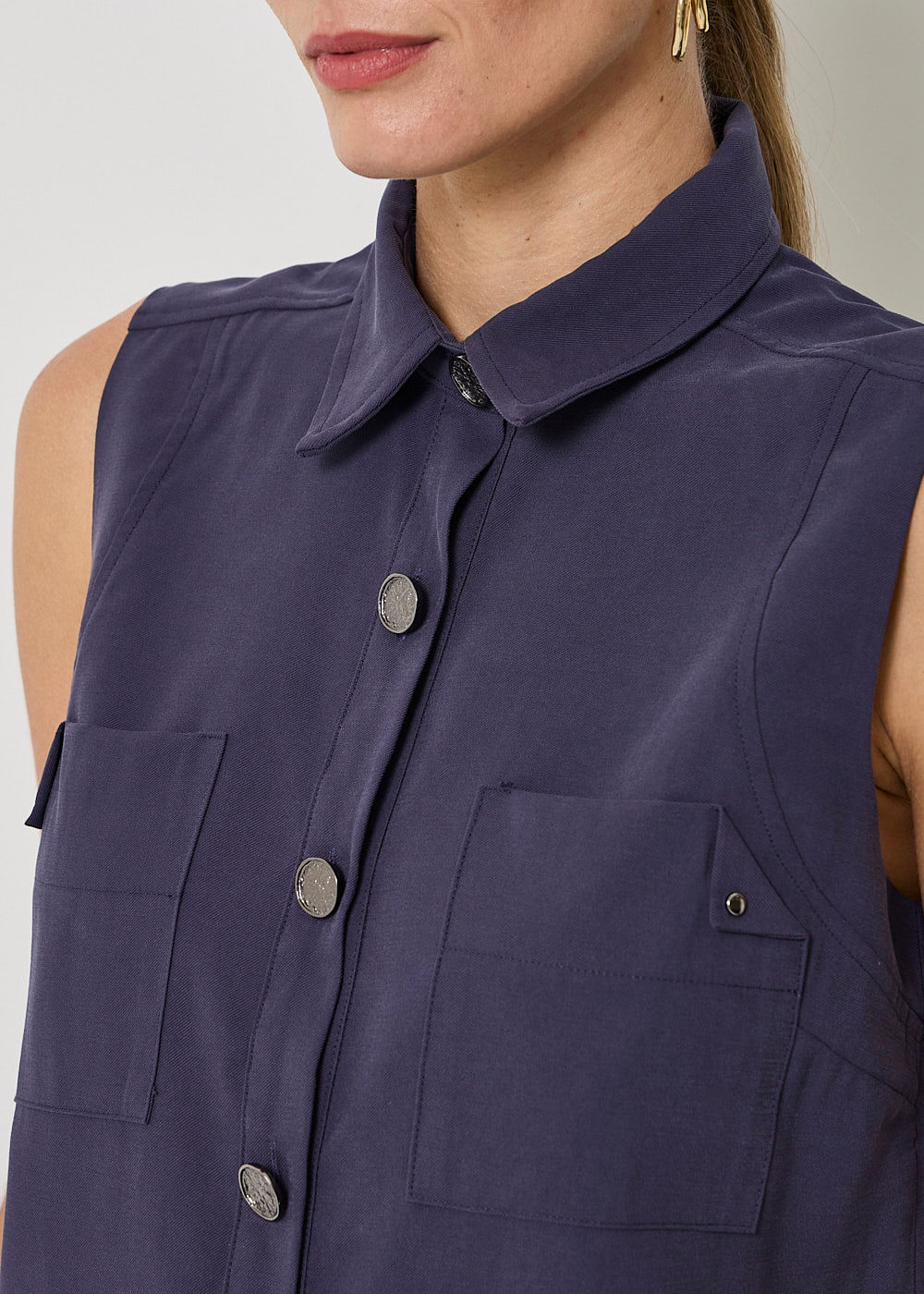 57.40.3409ALM CAMISA RETA CAVADA-HIGHLINE