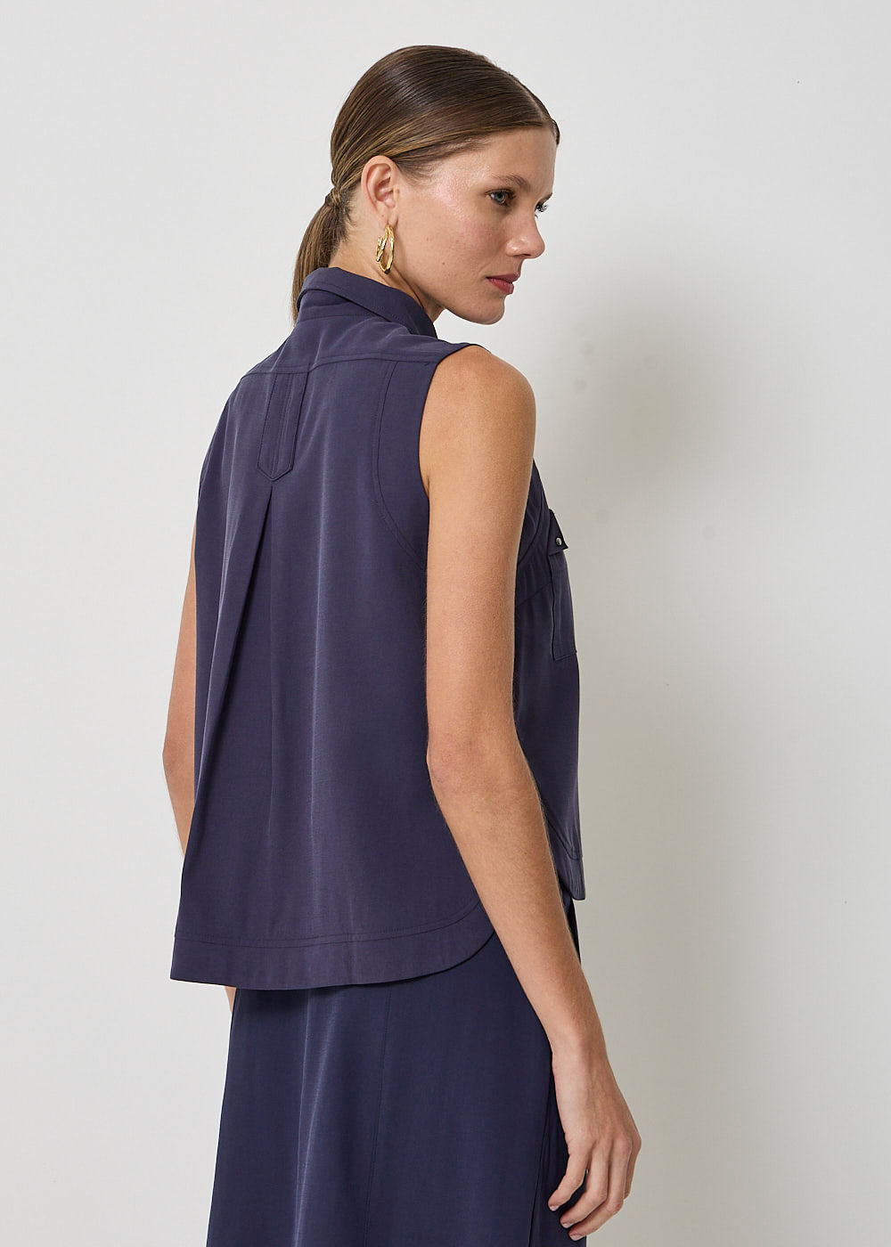 57.40.3409ALM CAMISA RETA CAVADA-HIGHLINE