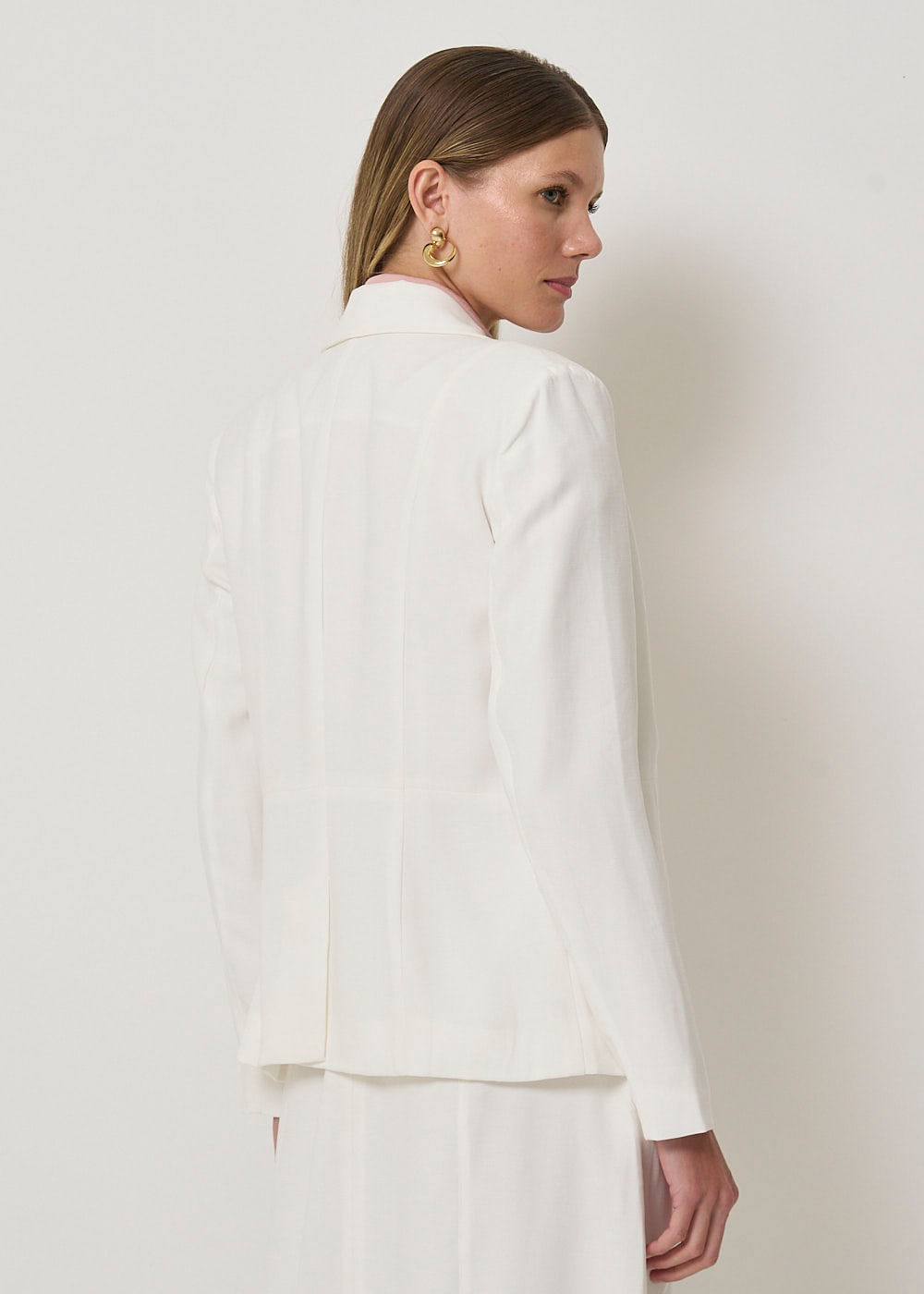 51.30.3407OFW BLAZER ACINTURADO COM RECORTES - HIGHLINE
