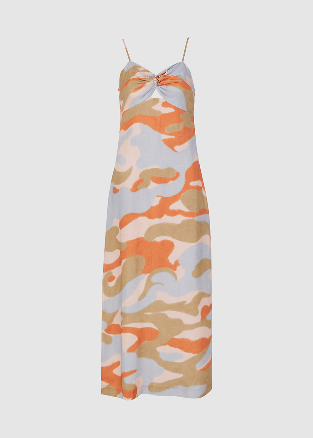 53.50.3449EST VESTIDO DECOTE TORCIDO ESTAMPA VENTOS