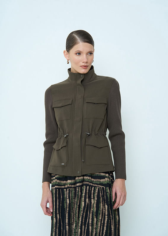 51.40.3502MSG PARKA SARJA MAXI BOLSOS