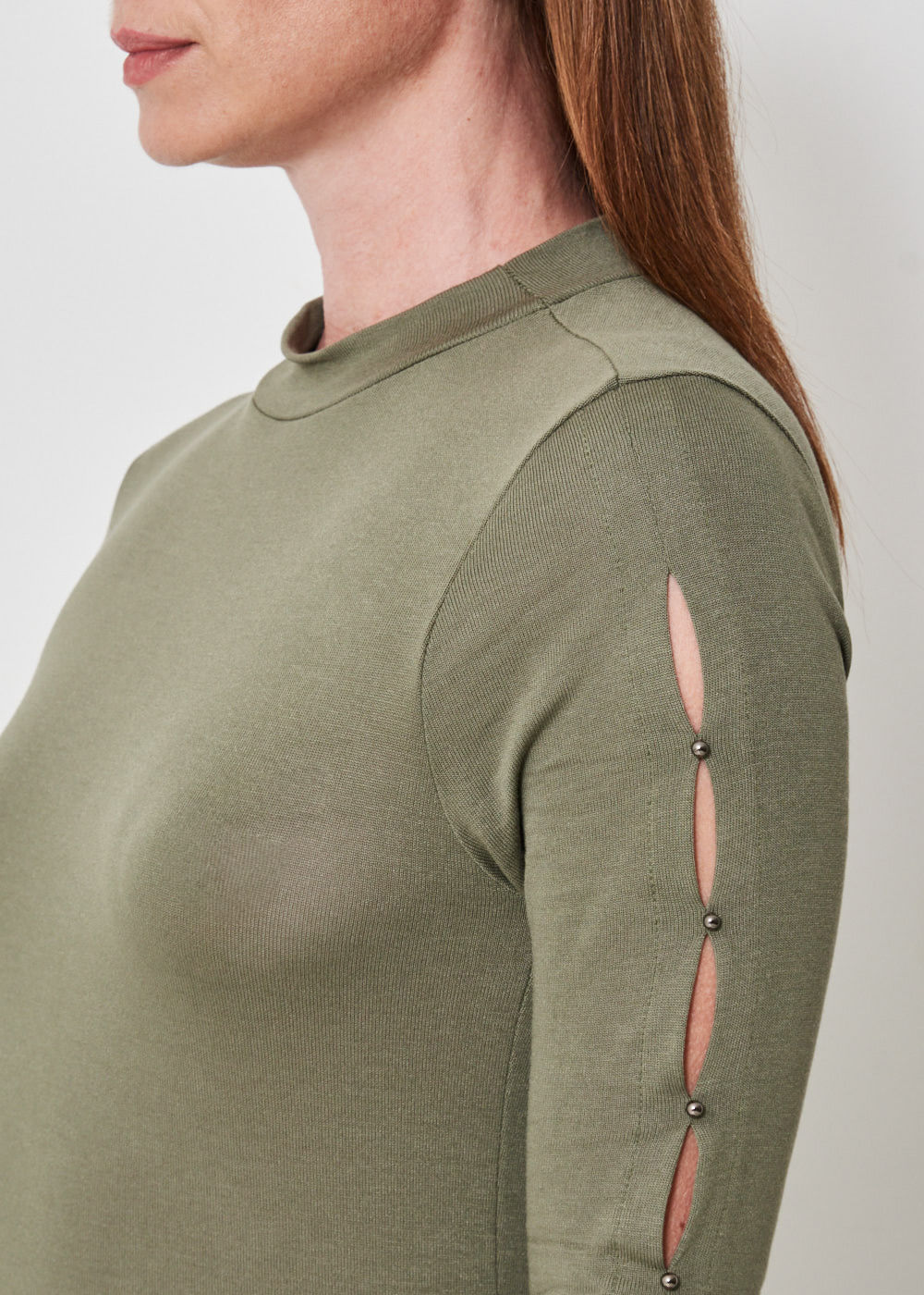 66.40.3502OLI BLUSA  M/L RECORTES VAZADO