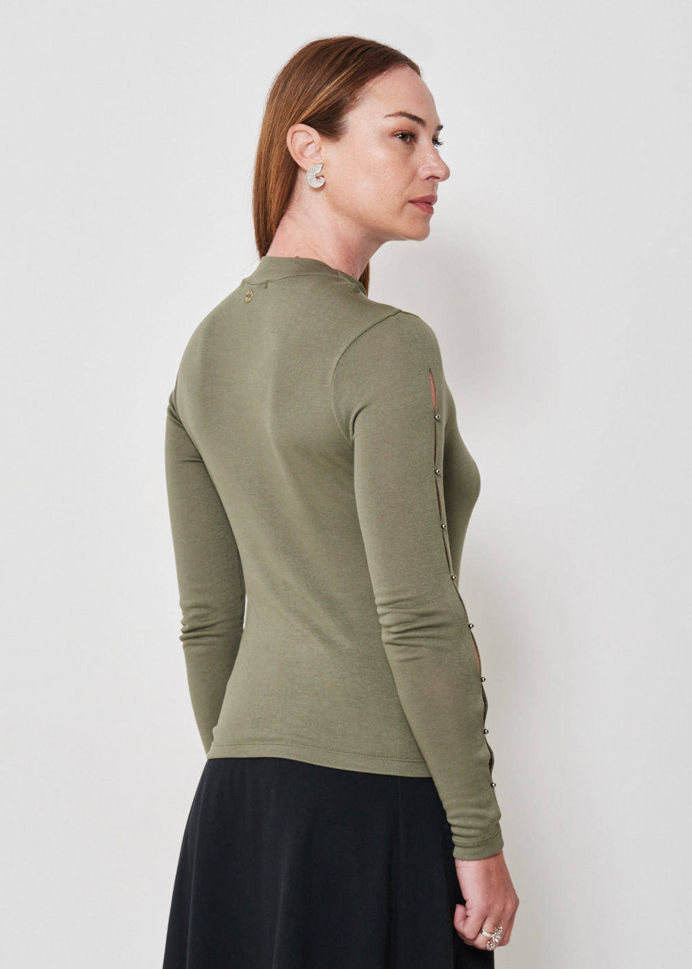 66.40.3502OLI BLUSA  M/L RECORTES VAZADO