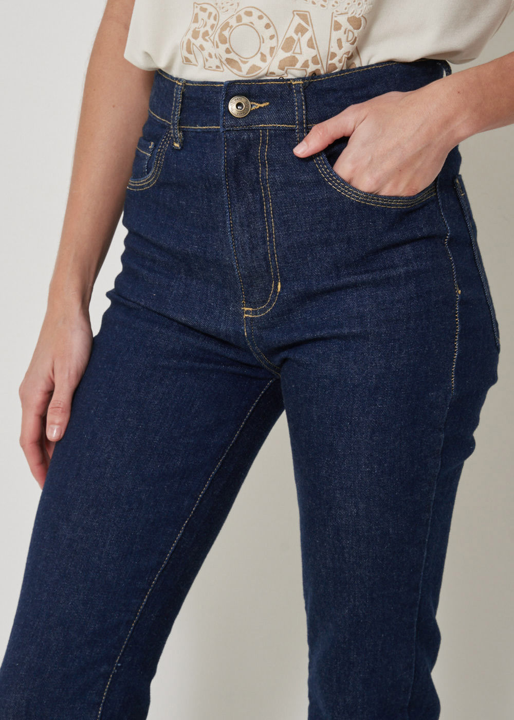 12.20.3502AMA CALÇA JEANS SKINNY PESPONTO TRIPLO