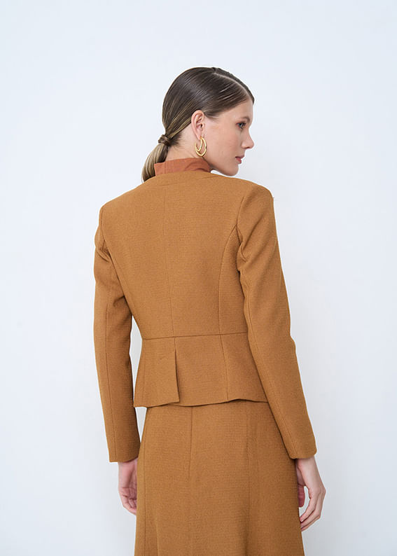 21.30.3507CHO BLAZER ALFAIATARIA TWEED DETALHADO