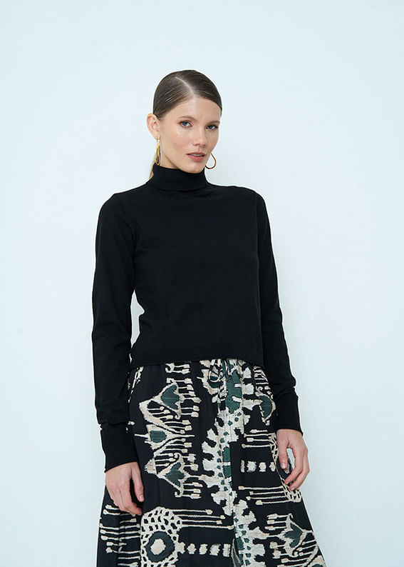 46.10.3502PTO BLUSA M/L DE TRICOT LIGHT