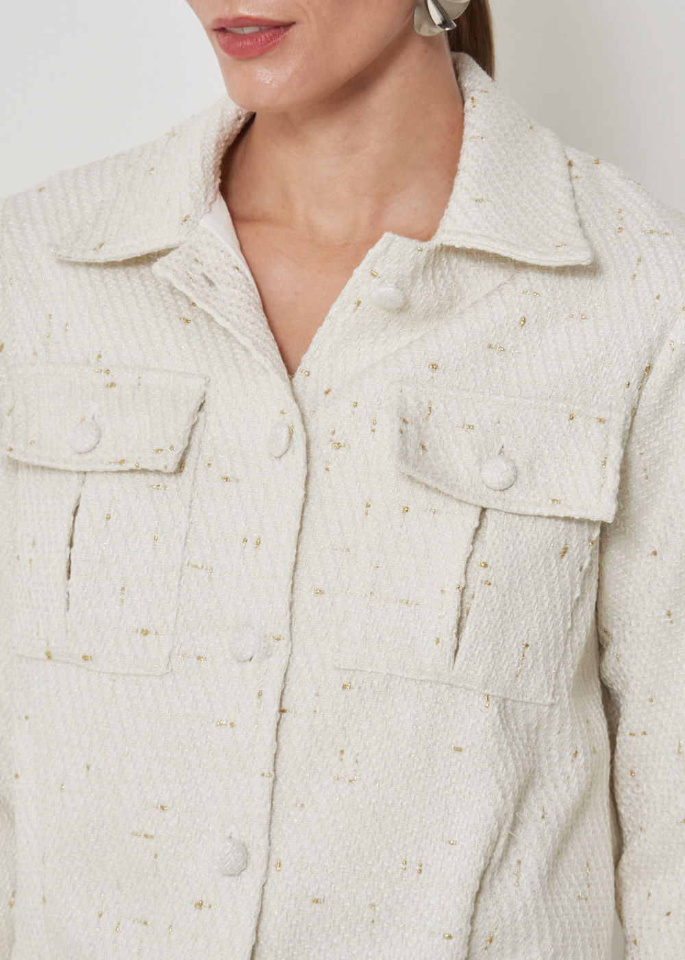 21.30.3504OFW JAQUETA TWEED DETALHE DE BRILHO - HIGHLINE