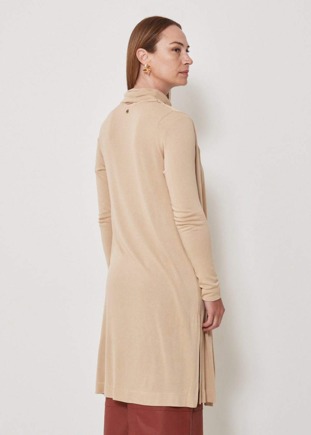 61.30.3502HAI CARDIGAN MALHA MANGA LONGA