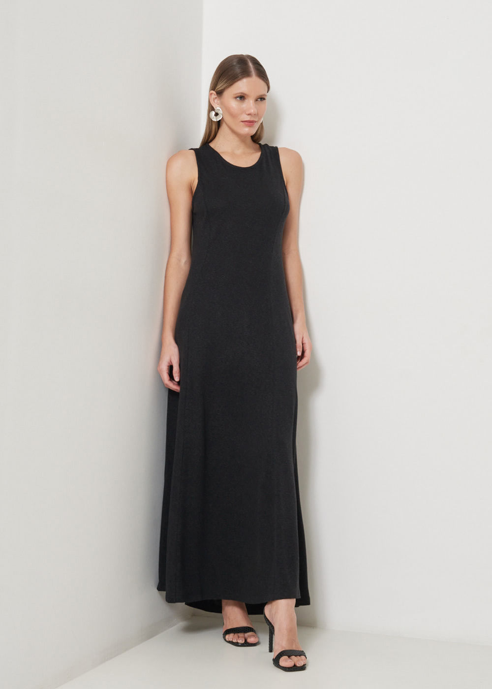 63.11.3501PTO VESTIDO REGATA MIDI COM RECORTES